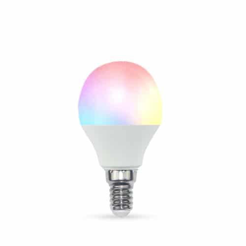 Wifi LED lamp RGBW-CCT E14 5,5Watt dimbaar